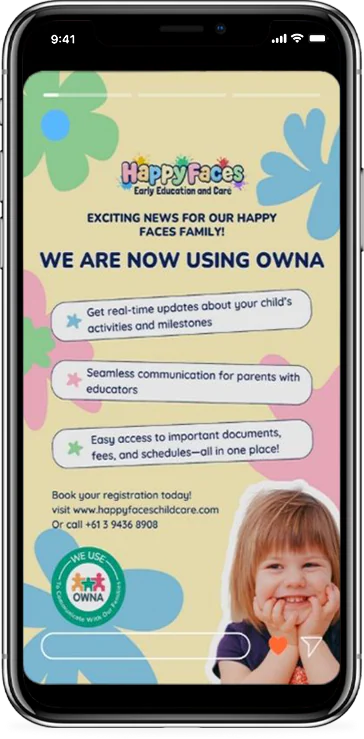 Social media post design shown on a phone