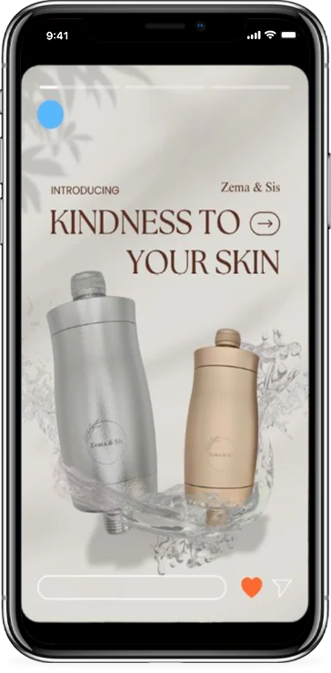 Social media post design shown on a phone